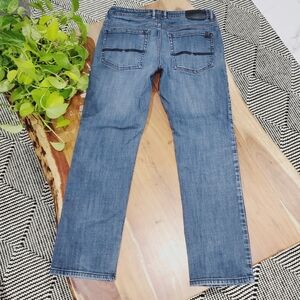 Buffalo Jack-X Slim Straight Stretch Light Indigo Jeans